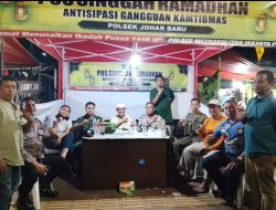 Bersama Menjaga Kamtibmas: Pemantauan Kewilayahan Bhabinkamtibmas Johar Baru dan Tiga Pilar di Pos Singgah Ramadhan 1446 H, Jothet