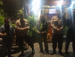 Patroli Dialogis Personil Pos Singgah Ramadan Musatek, Pastikan Wilayah Gambir Kondusif