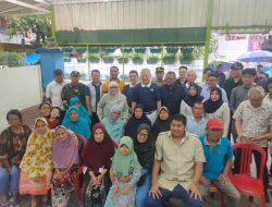 Polsek Johar Baru: Pengamanan dan Monitoring Kunjungan Menteri Perumahan Rakyat dan Kawasan Pemukiman di Kantor Sekretariat RW 12 Tanah Tinggi