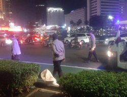 Patroli Cipta Kondisi Menteng Pemantauan Kerawanan Di Kawasan Bundaran HI Untuk Antisipasi Gangguan Kamtibmas