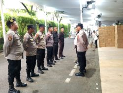 Polsek Metro Menteng Amankan Acara Pengajian Dan Santunan Anak Yatim Di Kantor Priyamanaya Grup