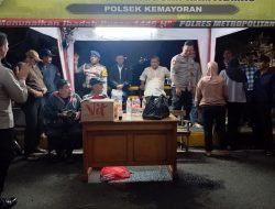 Pengamanan Pos Singgah Ramadhan di Jembatan Mada, Kapolsek Kemayoran: Polisi Pastikan Situasi Kondusif