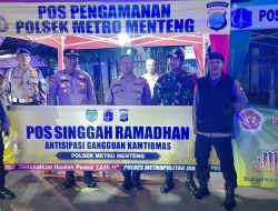 Pengamanan Pos Singgah Ramadhan di Jl. Tambak Berjalan Kondusif