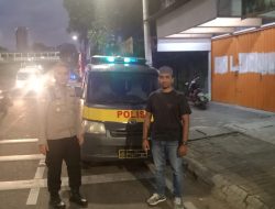 Patroli Mobile Anggota Pos PAM Mandiri Ramadhan di Gg. Keranjang
