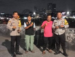 Jaga Kondusifitas Ramadhan, Polsek Metro Gambir Gelar Patroli Dialogis di Wilayah Roxy