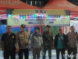 Jaga Kondusifitas Malam Ramadan, Tim Gabungan Gelar Pemantauan di Pos Singgah Jati Baru