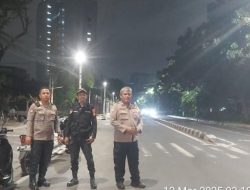Antisipasi Gangguan Kamtibmas, Polsek Metro Gambir Gelar Patroli Dialogis di Jati Baru