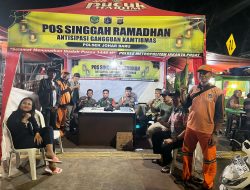 Polsek Johar Baru dan Tiga Pilar Tingkatkan Kondusifitas Wilayah Bulan Ramadhan, di Pos Singgah Jothet