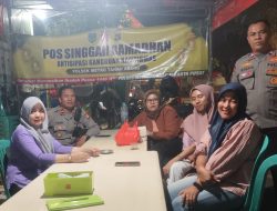 Melalui Pos Singgah Ramadhan RW 09 Kelurahan Petamburan, Jaga Kamtibmas Bersama