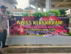 Bhabinkamtibmas Johar Baru Sosialisasikan Himbauan Kamtibmas Jelang Mudik Lebaran 2025