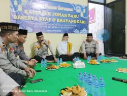 Polsek Johar Baru Bersama Jajaran dan Pengurus Ranting Bha Johar Baru, Gelar Buka Bersama untuk Pererat Silaturahmi