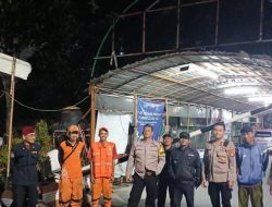 Personel Pos Singgah Ramadan Musatek Gelar Patroli Dialogis untuk Jaga Kamtibmas