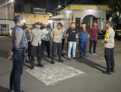 Polsek Johar Baru dan Polsek Cempaka Putih Lakukan Apel Rayonisasi Patroli Antisipasi Gangguan Kamtibmas