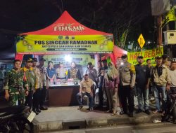 Memasuki Hari ke-15, Pengecekan Pos Singgah Ramadhan 1446 H di Wilayah Hukum Polsek Johar Baru