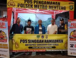 Sinergi Kepolisian Dan Masyarakat Pengamanan Di Pos Singgah Ramadhan Kalipasir