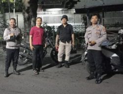 Polsek Metro Gambir Intensifkan Patroli Malam, Pastikan Keamanan di Pos Singgah Ramadhan Roxy
