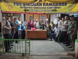 Polisi Gelar Pos Singgah Ramadhan Jl. Mardani, Antisipasi Tawuran dan Gangguan Kamtibmas