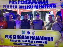 Perketat Pengamanan Pos Singgah Ramadhan Tambak Dari Aksi Balap Liar