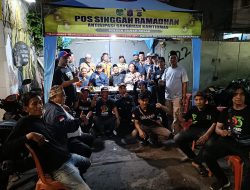 Pos Singgah Ramadhan Jalan A Ujung! Polisi Cegah Tawuran dan SOTR Liar di Sawah Besar