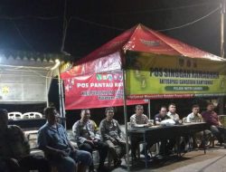 Sinergi Aparat dan Masyarakat, Polsek Metro Gambir Perketat Keamanan di Pos Singgah Ramadhan Roxy