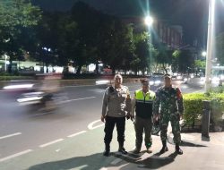 Bhabinkamtibmas Kenari Laksanakan Patroli Antisipasi Tawuran Jelang Sahur