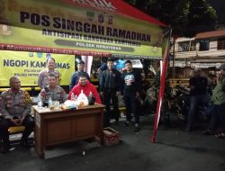 Patroli Dini Hari! Polisi Amankan Pos Pantau Ramadhan di Kemayoran
