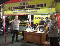 Ngopi Bareng Polisi di Jembatan Mada Kemayoran: Warga Dibuat Tenang, Penjahat Mikir Dua Kali!