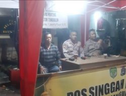 Polsek Metro Menteng Perketat Pengamanan Di Pos Singgah Ramadhan Menteng Tenggulun
