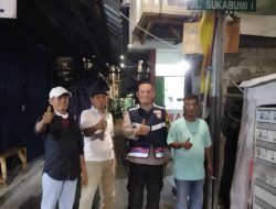 Bhabinkamtibmas Menteng Laksanakan Patroli Dialogis Himbauan Warga Di Jalan Sukabumi