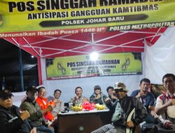 Keamanan Pos Singgah Ramadhan 1446 H, Jothet Wujudkan Suasana Ramadhan yang Aman dan Nyaman