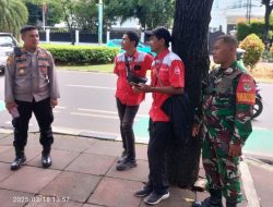 Pemantauan Dan Penanganan Konsleting Kabel Listrik Mengeluarkan Api Di Jalan Imam Bonjol