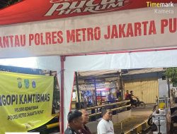 Polisi Gelar Patroli Ramadhan di Kemayoran, Warga Apresiasi Keamanan Terjaga