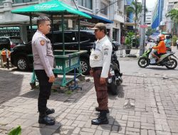 Patko 1021 Polsek Sawah Besar Lakukan Sambang Dialogis Di Komplek Pertokoan Pasar Baru