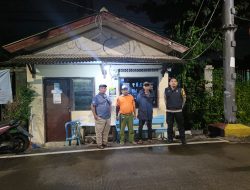 Portalisasi Cegah Tawuran Oleh Bhabinkamtibmas Kelurahan Gunung Sahari Utara Bersama Warga Jelang Sahur