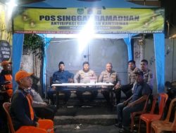 Tingkatkan Pengamanan Di Pos Singgah Ramadhan Jalan A Ujung Kartini Jelang Sahur