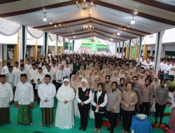 Polres Metro Bekasi Bersama DITTIPID PPA PPO Bareskrim Polri Gelar “Ngabuburit Bersama Santri” di Ponpes Yapink Tambun