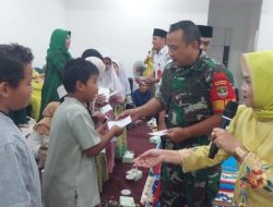 Sinergi Aparat dan Masyarakat dalam Kegiatan Buka Bersama serta Santunan di RW 007 Cempaka Putih Timur