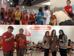 Antusiasme Masyarakat Kota Jakarta Pusat Yang Datangi Untuk  Donor Darah Melebihi Target