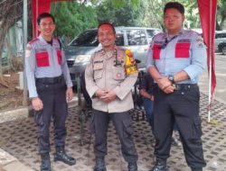 Pengamanan Titik Kumpul Aksi Unjuk Rasa Aliansi Buruh di Kawasan IRTI Monas