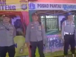 Komitmen Bersama Polsek Menteng  Pengamanan Di Pos Singgah Ramadhan Menteng Tenggulun Dari Gangguan Kamtibmas