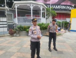 Kapolsubsektor Thamrin Pimpin Apel Antisipasi Unras Di Depan Polsubsektor Thamrin Menteng