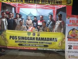 Polsek Menteng Dan Warga Patroli Bersama, Warga Kalipasir Merasa Aman Dan Nyaman
