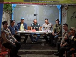 Kekompakan Pengamanan Di Pos Singgah Ramadhan Jalan A Ujung Kartini Jelang Sahur