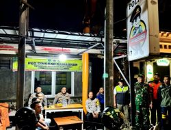 Kapolsubsektor Pasar Baru Pimpin Pengamanan Di Pos Singgah Ramadhan 1446 H