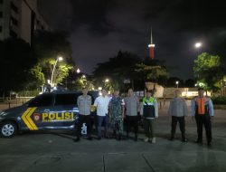 Sinergitas Patroli Mobile Malam Hari Tiga Pilar Sawah Besar Jelang Sahur