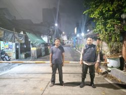 Sambang Pos Satkamling Bhabinkamtibmas Gunung Sahari Utara Beri Himbauan Kamtibmas Jelang Lebaran