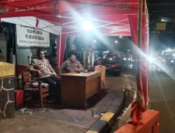 Komitmen Polsek Metro Menteng Pemantauan Di Pos Singgah Ramadhan Menteng Tenggulun, Cegah Tawuran Warga