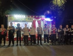 Pengecekan Pos Pam Ops Ketupat Jaya 2025 di Kota Paris Johar Baru oleh Pamenwas Polres Metro Jakarta Pusat