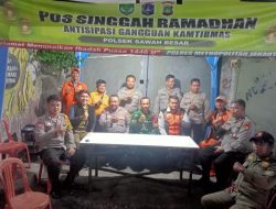 Kesiapsiagaan Polri Cegah Tawuran Warga Di Pos Singgah Ramadhan Jalan A Ujung Kartini Jelang Sahur