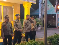 Patroli Cipta Kondisi  Menteng Kontrol Pos Pam Ketupat Jaya 2025 Di Bundaran HI